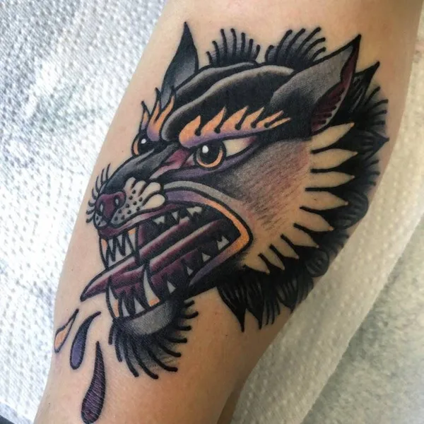Traditional tattoo by Babaev Ivan in Волгоград