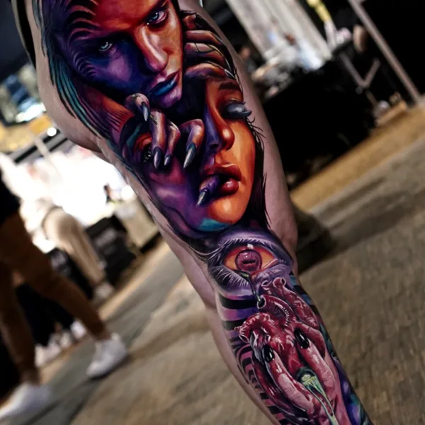 Realism tattoo by Henrique Carmo in Figueira da Foz