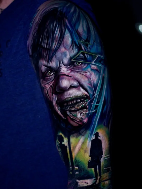 color realism татуировка на full sleeve #66418 | Тату мастер Henrique Carmo