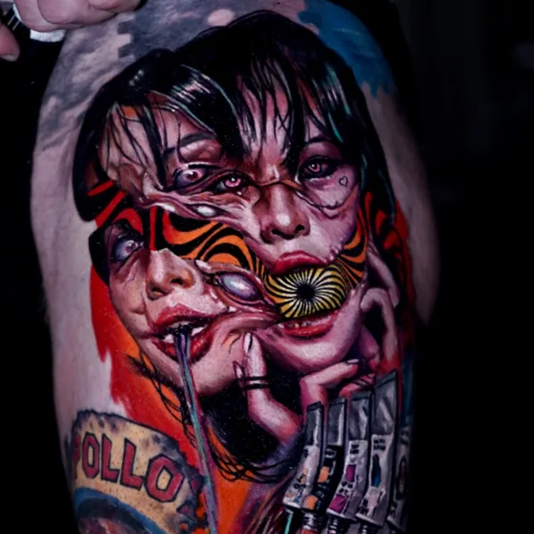 Realism tattoo by Henrique Carmo in Figueira da Foz