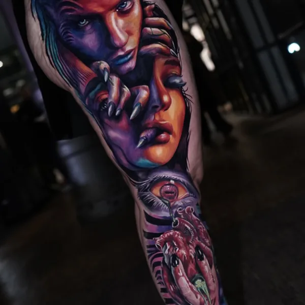 Realism tattoo by Henrique Carmo in Figueira da Foz