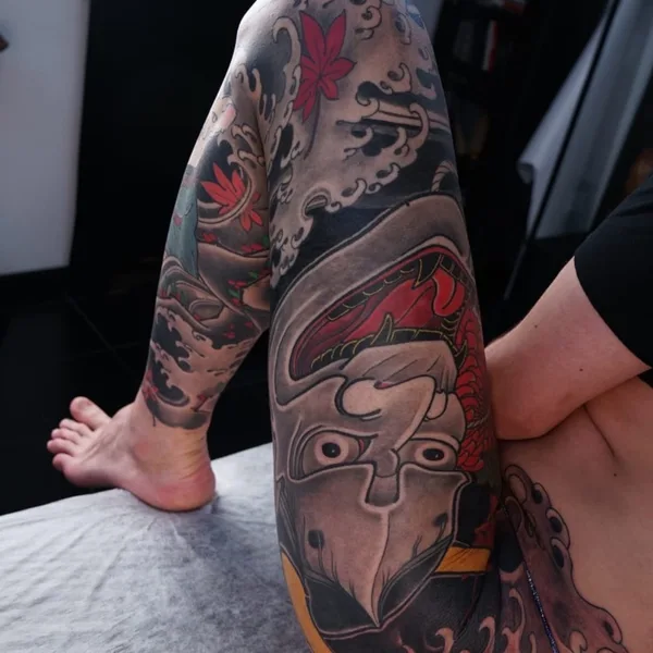 Ориентал tattoo by АРТЕМИЙ НЕУМОИН in Санкт-Петербург