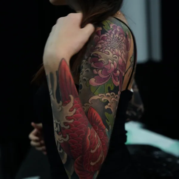 Ориентал tattoo by АРТЕМИЙ НЕУМОИН in Санкт-Петербург