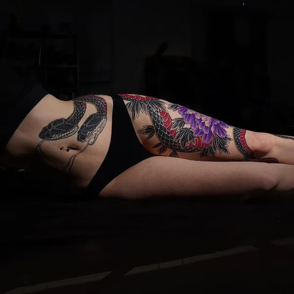 Ориентал tattoo by АРТЕМИЙ НЕУМОИН in Санкт-Петербург