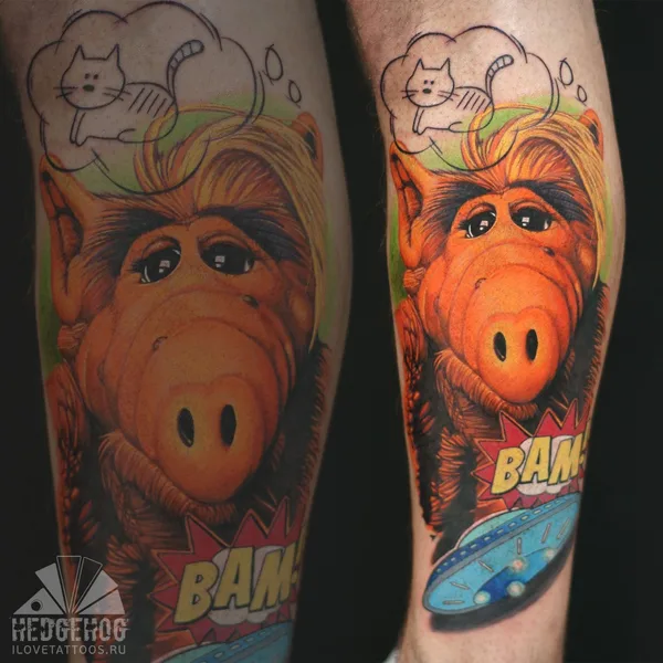 Portrait tattoo by Алексей Ульянов in Ковров