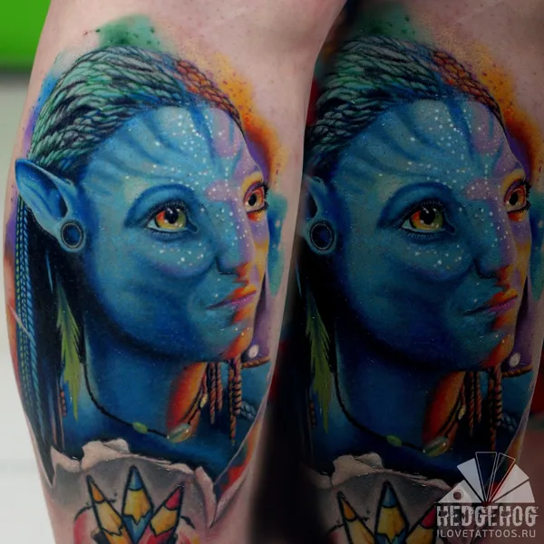 Portrait tattoo by Алексей Ульянов in Ковров