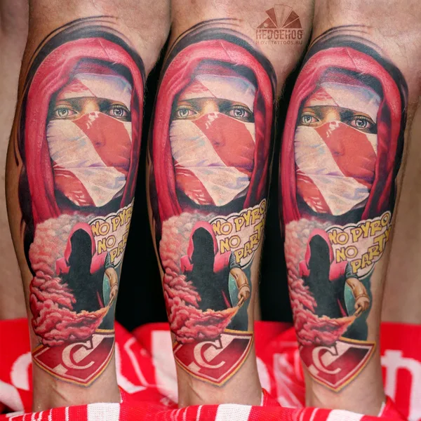 Portrait tattoo by Алексей Ульянов in Ковров