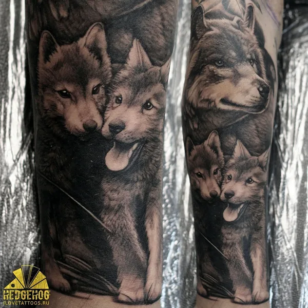Portrait tattoo by Алексей Ульянов in Ковров