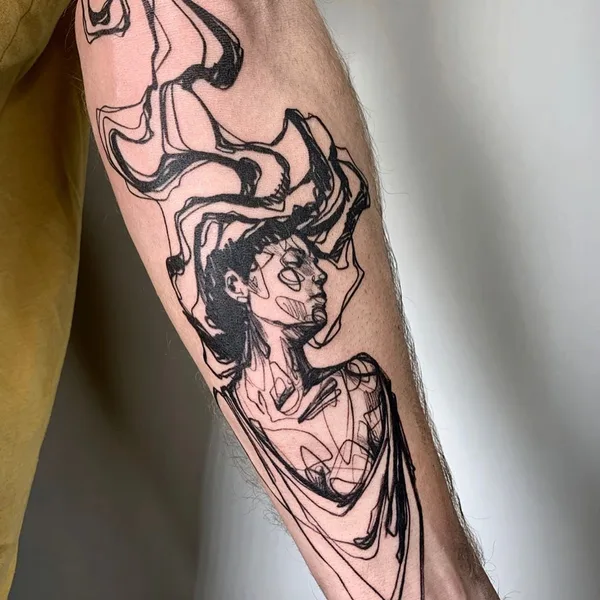 Авторская tattoo by Jio Maia in Berlin