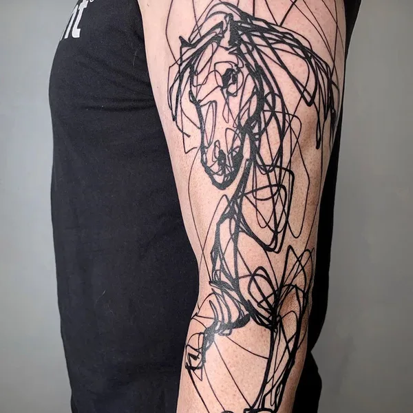 Авторская tattoo by Jio Maia in Berlin