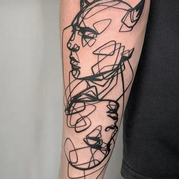 Авторская tattoo by Jio Maia in Berlin