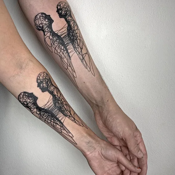 Авторская tattoo by Jio Maia in Berlin