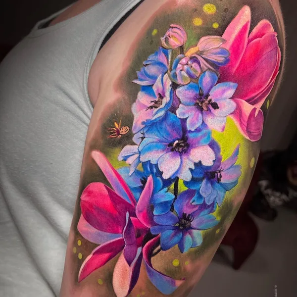 Portrait tattoo by Galina Simakina in Moscow