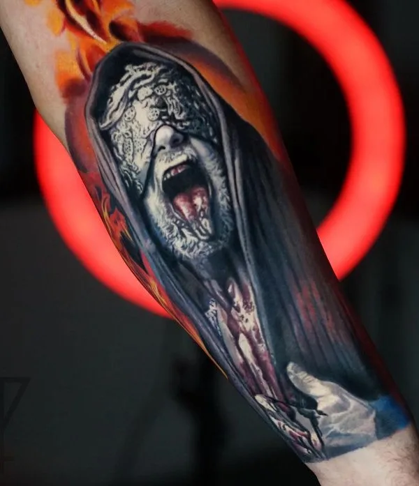 color realism Tatuaggio su forearm #70777 | Tatuatore Roman Vainer