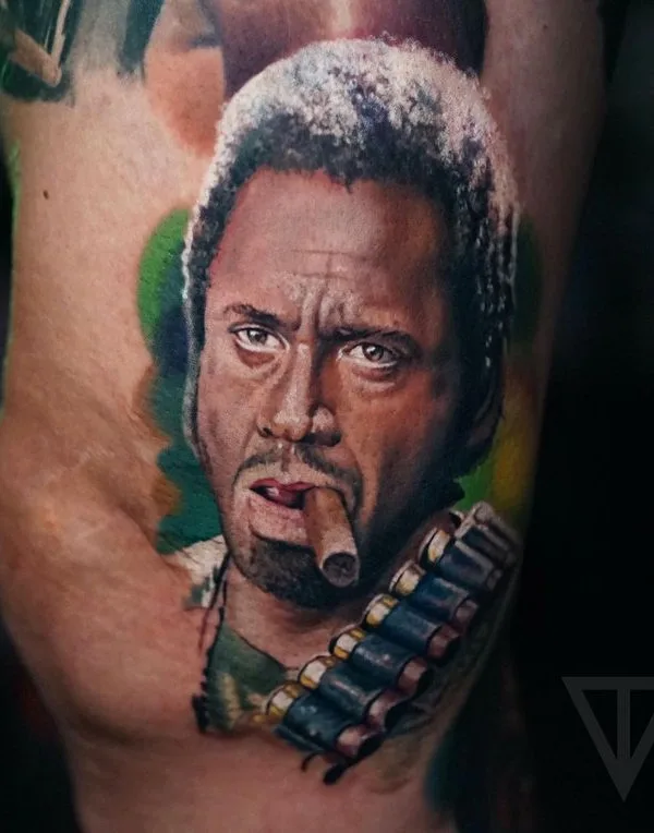 color realism Tatuaggio su bicep #70767 | Tatuatore Roman Vainer