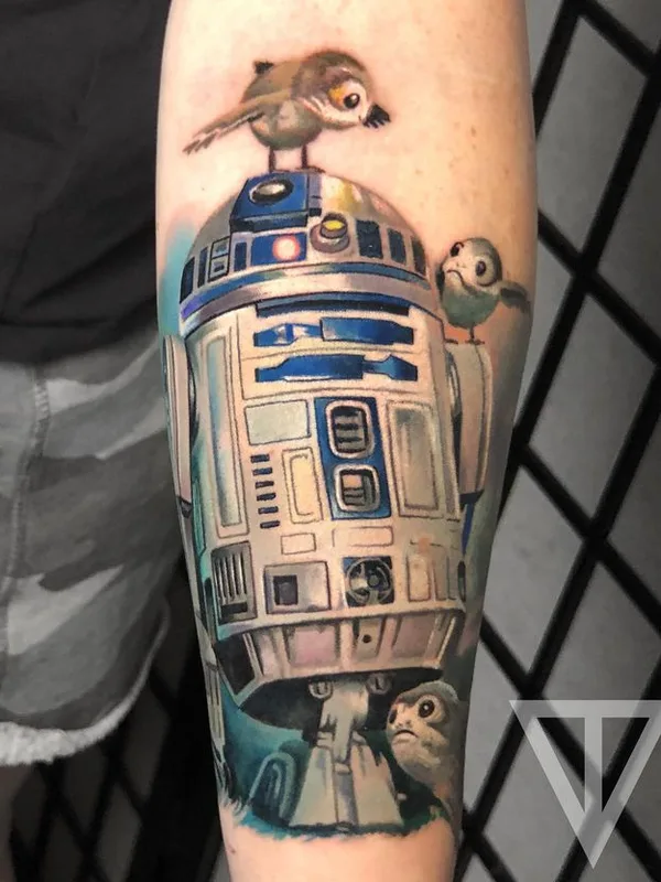 color realism Tatuaggio su forearm #70768 | Tatuatore Roman Vainer
