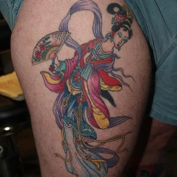 Old School tattoo by Richie Montgomery  in Queens