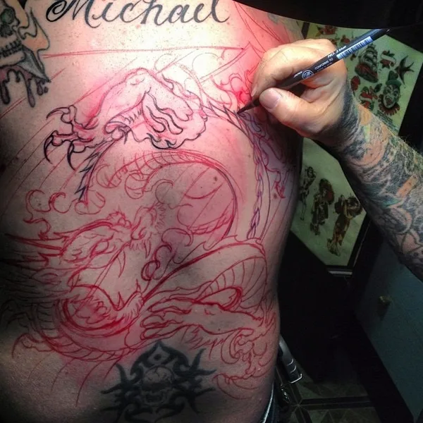 Old School tattoo by Richie Montgomery  in Queens