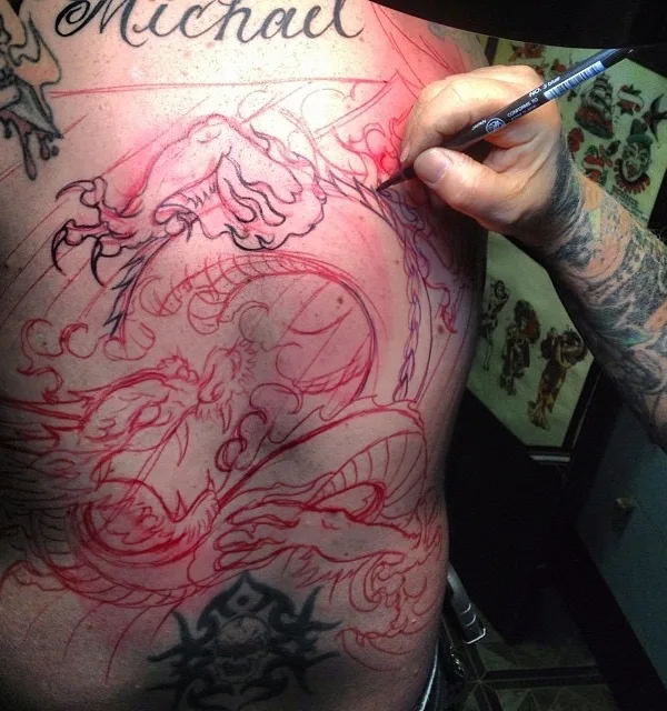 black japanese Tatuaggio su back #56832 | Tatuatore Richie Montgomery