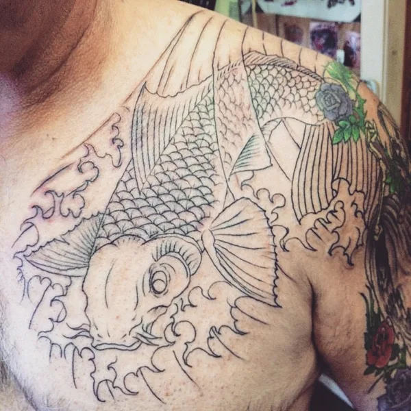 Old School tattoo by Richie Montgomery  in Queens
