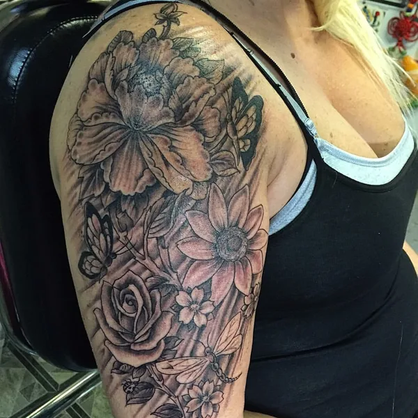 Old School tattoo by Richie Montgomery  in Queens