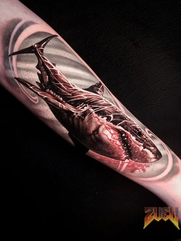 black and grey realism татуировка на forearm #72121 | Тату мастер Александр Зуев