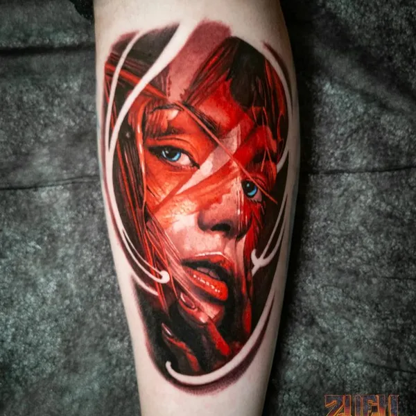 Реализм tattoo by Александр Зуев in Москва