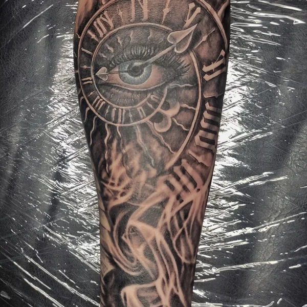 Portrait tattoo by Андрей Шаповалов  in Подольск