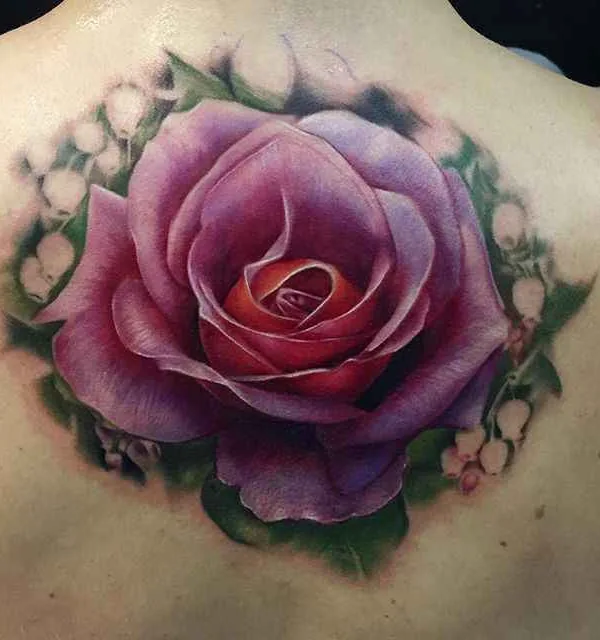 color realism tattoo auf upper back #347 | Tätowierer Kyle Cotterman