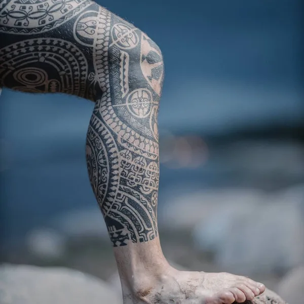 Ornamental tattoo by Дмитрий Бабахин in Saint Petersburg