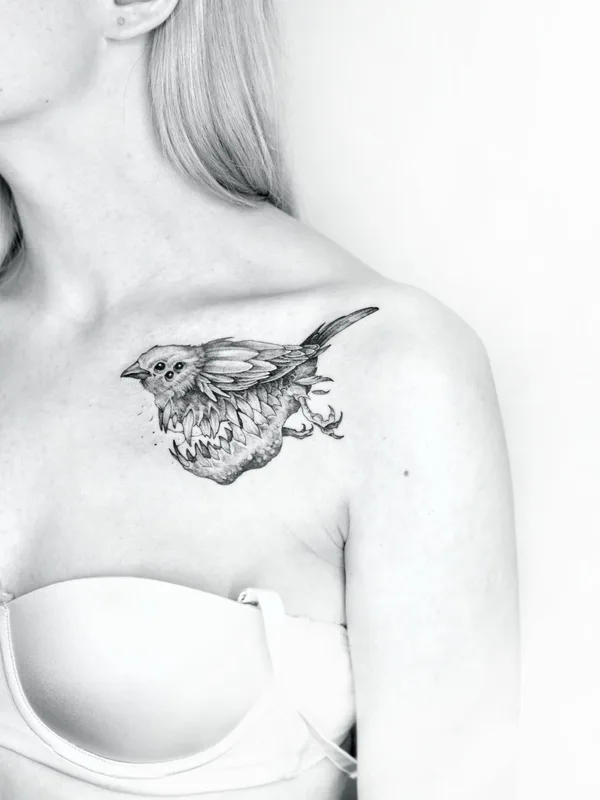 Хоррор tattoo by Сергей Титух in Санкт-Петербург