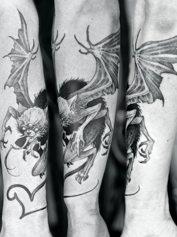 Хоррор tattoo by Сергей Титух in Санкт-Петербург