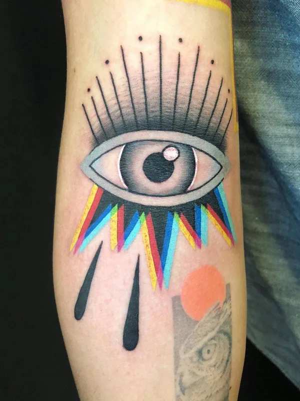 color illustrative tattoo on forearm #32838 | Tattoo Artist Adam Friedman
