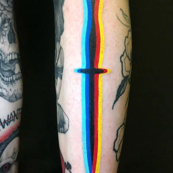 Авторская tattoo by Adam Friedman in Portland