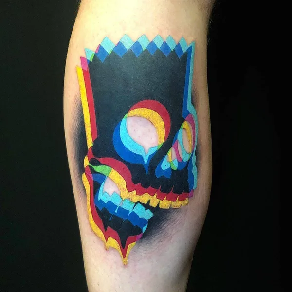 Авторская tattoo by Adam Friedman in Portland