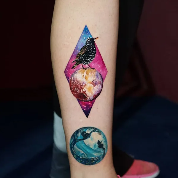 Авторская tattoo by Ksu Arrow in Москва