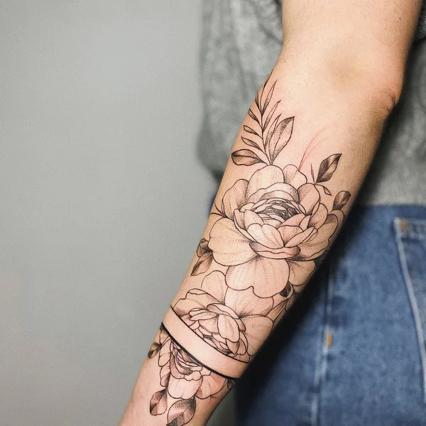 Graphic tattoo by Алина Дробязко in Винница