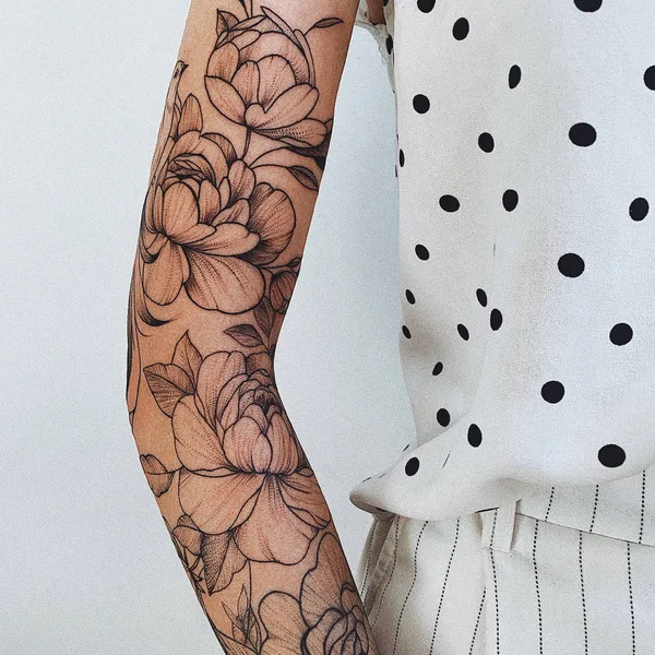 Graphic tattoo by Алина Дробязко in Винница