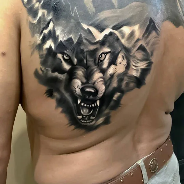 Realism tattoo by Deni Marengo in Липецк