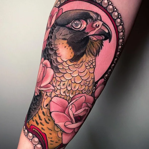 Neo Traditional tattoo by Arielle Gagnon in Montréal