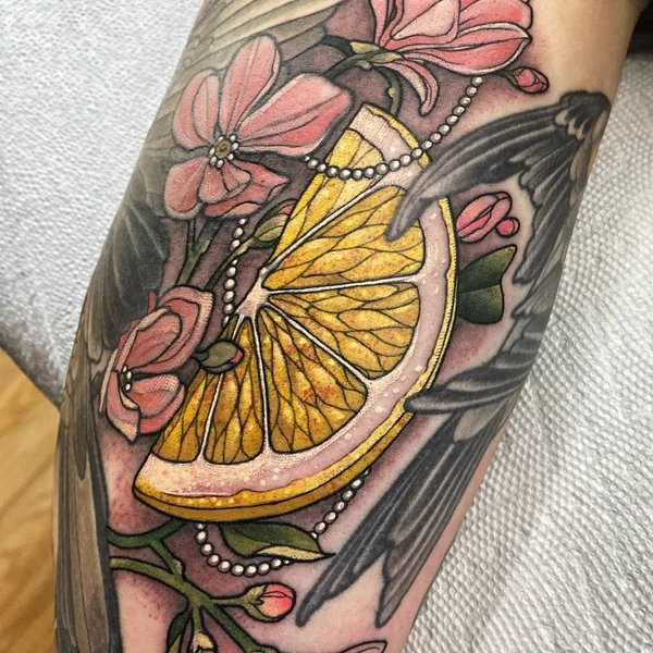 Neo Traditional tattoo by Arielle Gagnon in Montréal