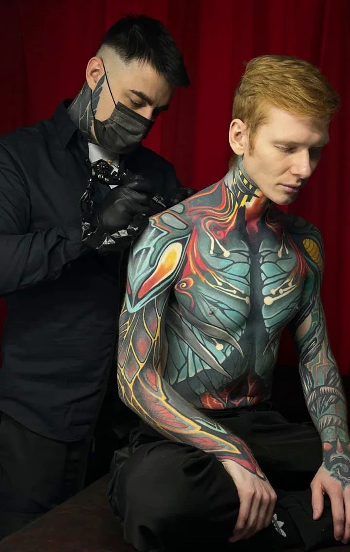 Monstrum ex machina! 112 magnum by AbuSev Tattoo - image 7