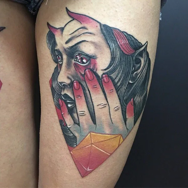 neotraditional tattoo tattoo by Рост Won Tu in Москва
