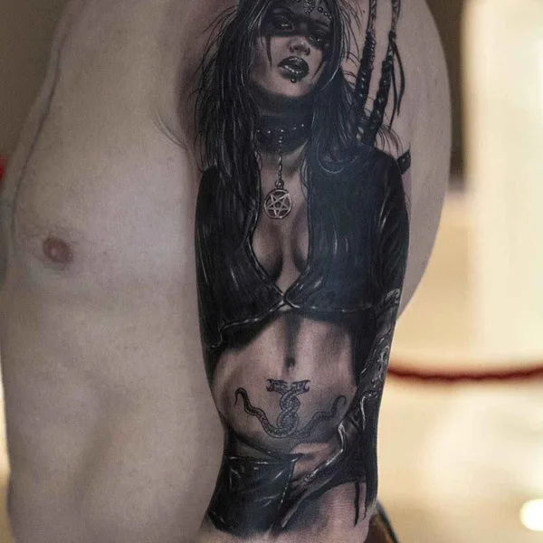 Realism tattoo by Silvano Fiato in Genova