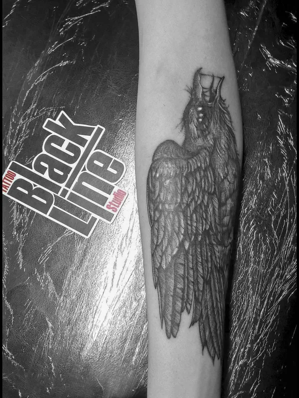 black and grey black and grey Tatuagem em forearm #20121 | Tatuador Александр Матвеев