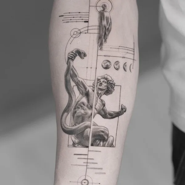 Realism tattoo by Evan Summers in Moscow