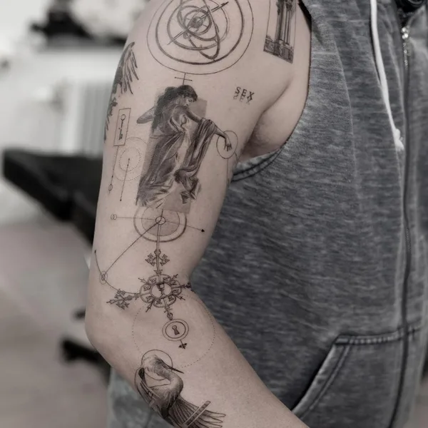 Realism tattoo by Evan Summers in Moscow