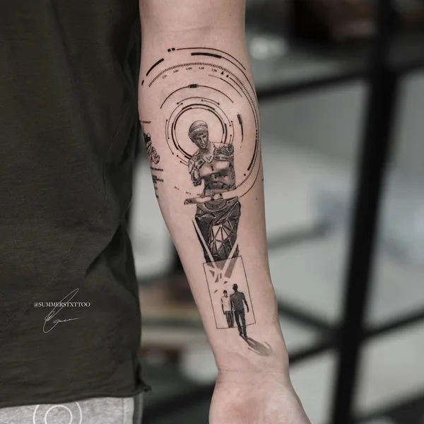 Realism tattoo by Evan Summers in Moscow
