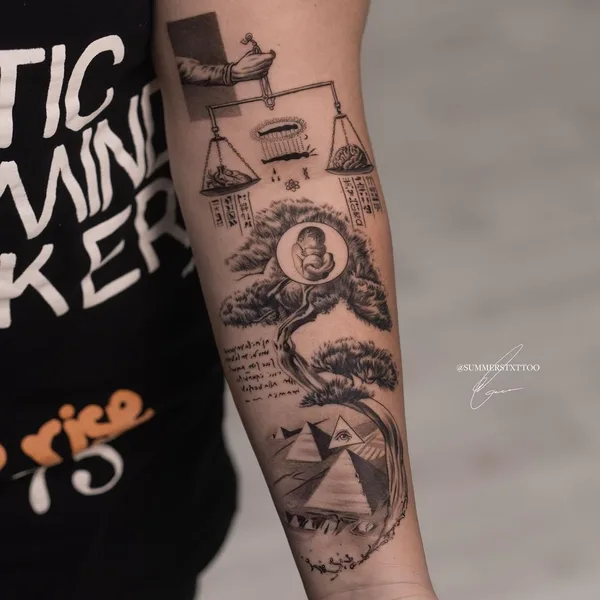 Realism tattoo by Evan Summers in Moscow