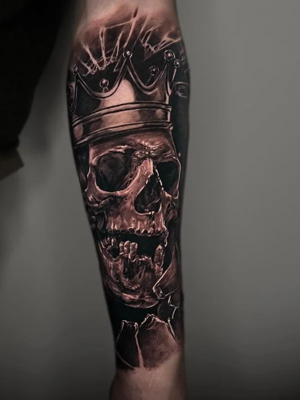 black and grey black and grey татуировка на forearm #62663 | Тату мастер Виктория Левенец